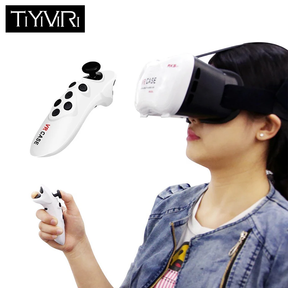 TiYiViRi Новый портативный VR пульт дистанционного управления Bluetooth геймпад
