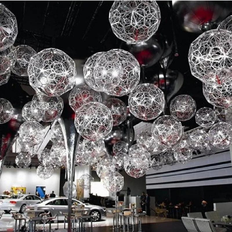 Реплика сети Etch современный подвесной светильник Тень Лампа для гостиной