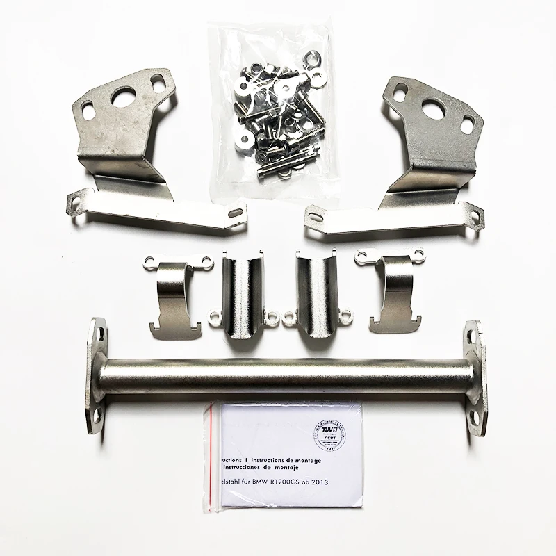 Верхний и нижний бампер мотоцикла защита двигателя шоссе встраиваемая полоса