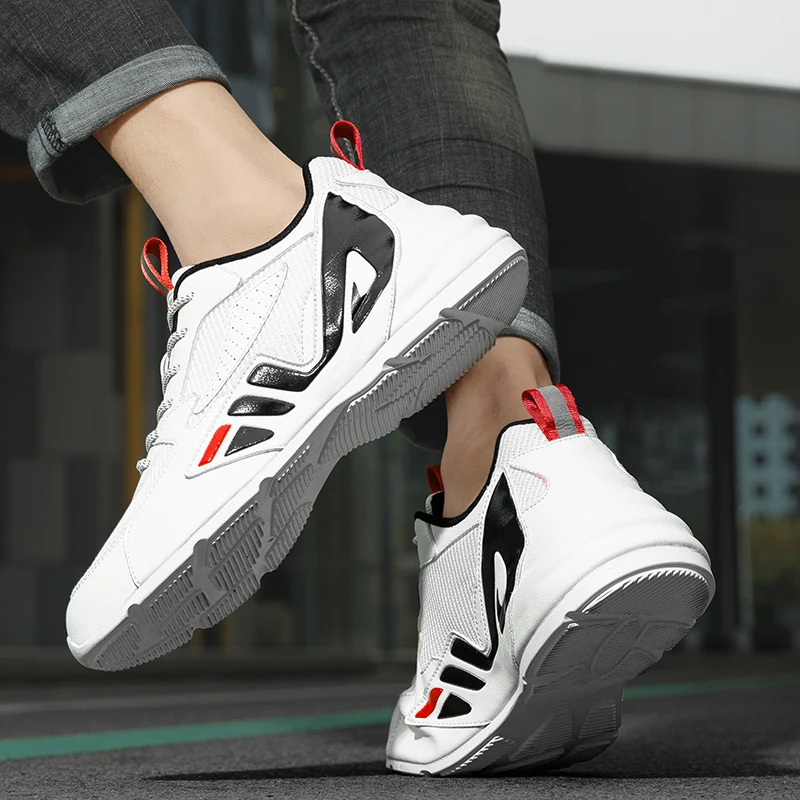 

Men's Running Shoes Breathable Mesh Sneakers Anti Slip Trainers Sport Shoes Air Cushion Shoes Men Tennis Jogging Shoes Walking