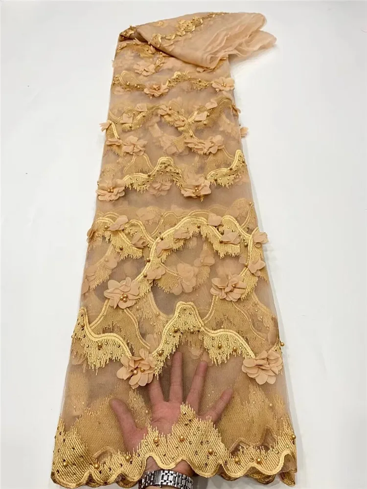 

2021 Африканский 5 ярдов французская кружевная ткань тюль сетка свадебные туфли в нигерийском стиле свадебное платье кружева африканского ...