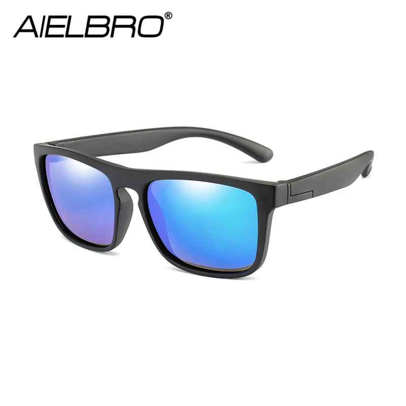 

AIELBRO 2021 New Kids Polarized Children Sunglasses Boys Girls Cycling Goggle 1.5-11 Years Kids Glasses Safety Glasses Baby