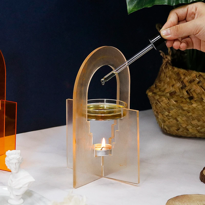 

Aromatherapy Bracket Holder Epoxy Resin Mold Candlestick Silicone Mould DIY Crafts Home Decorations Casting Tools