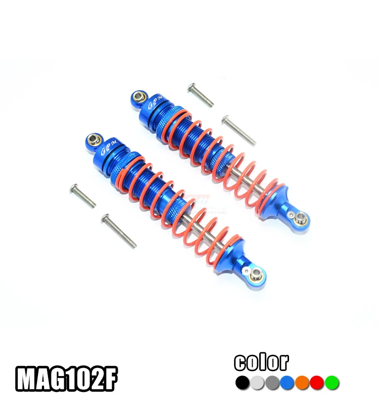 GPM алюминиевый передний сверхмощный Регулируемый демпфер (102 мм) для 1/10 4WD ARRMABIG ROCK