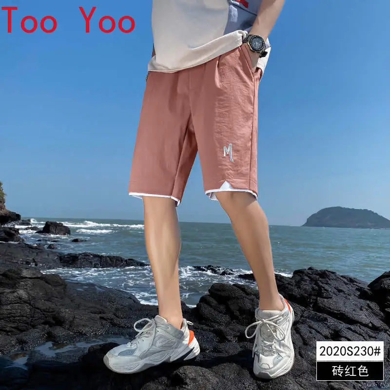 

The new summer 2021 men's casual pants in the pants trend loose sports shorts men's pants mens hip hop clothing