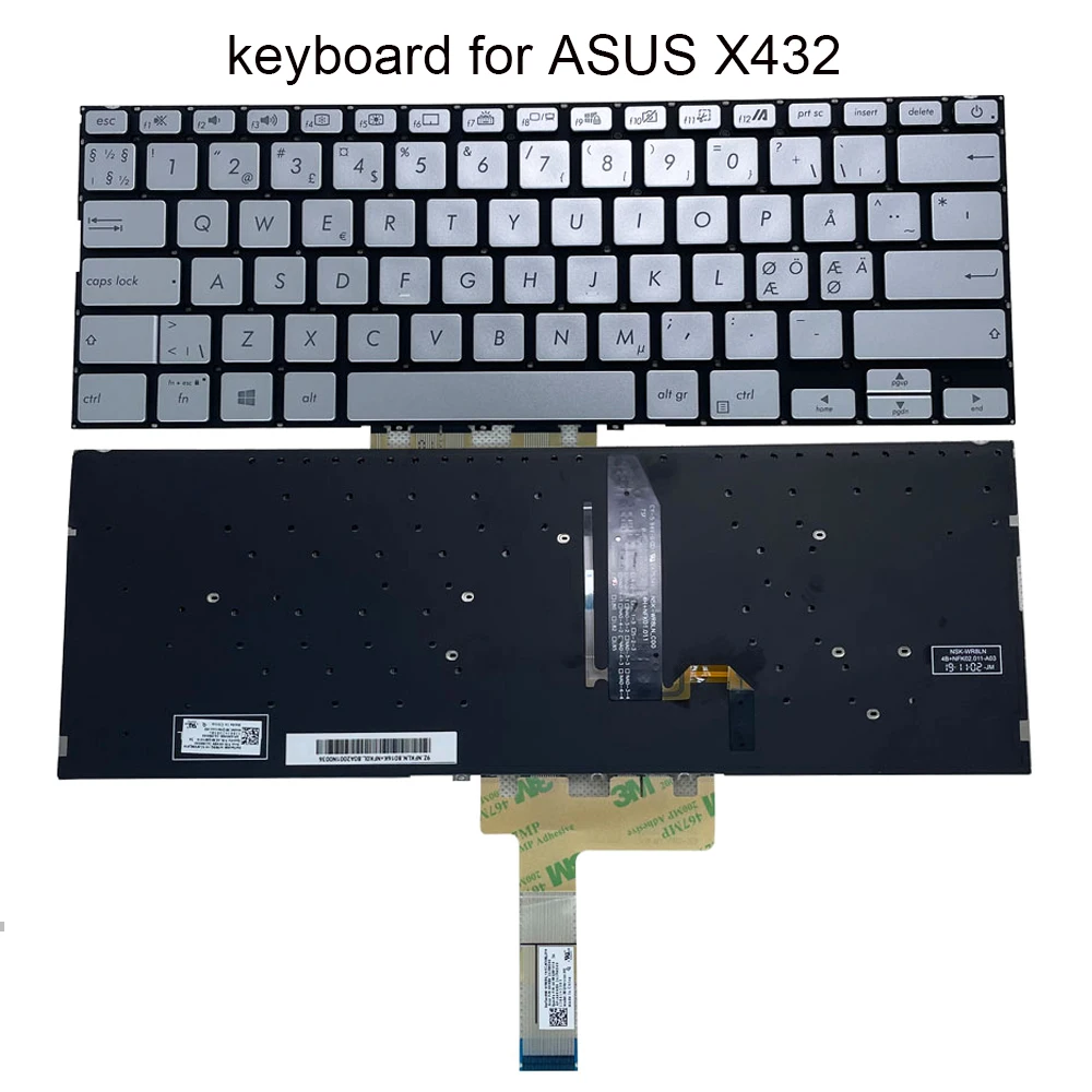 Клавиатура для ноутбука ASUS X432 S432 X432FA X432FL S432FA S432FL | Компьютеры и офис