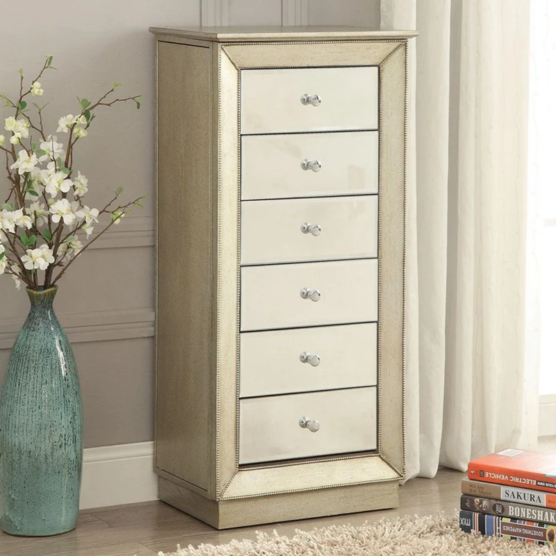 

Multifunctional Jewelry Cabinet Jewelry Armoire Organizer With Drawer
