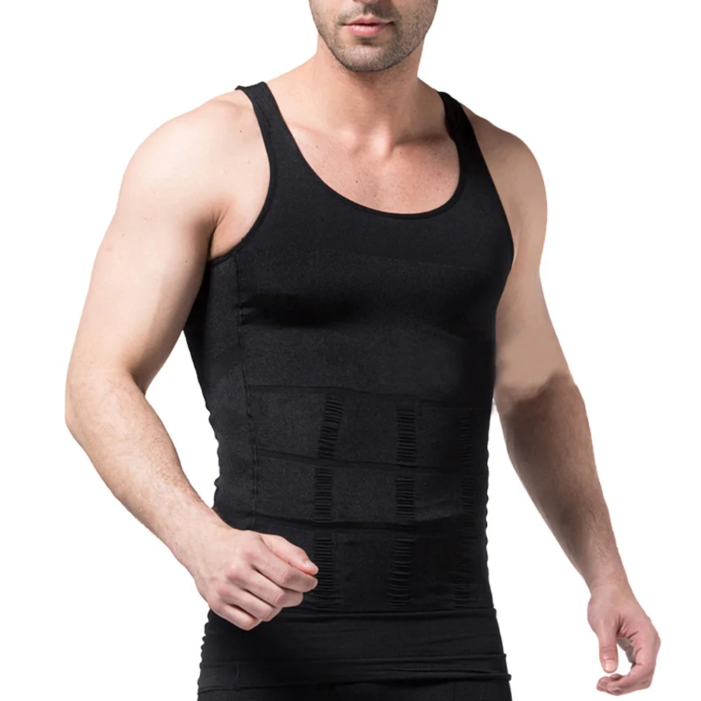 2021 Мужская модная тренировочная корректирующая одежда для похудения |
