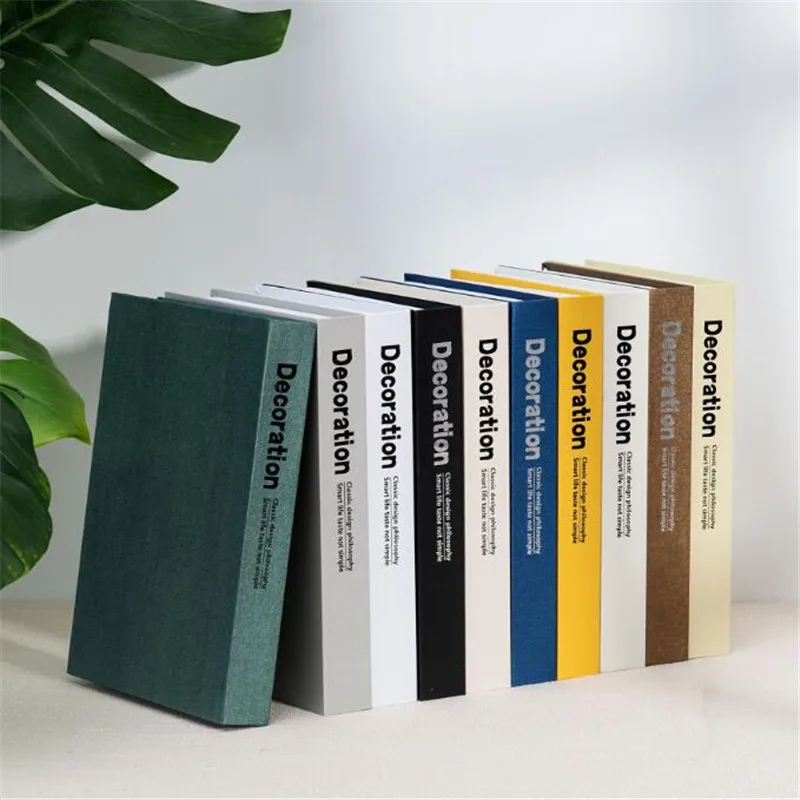 Поддельные книжные украшения Простой Современный английский реквизит модель