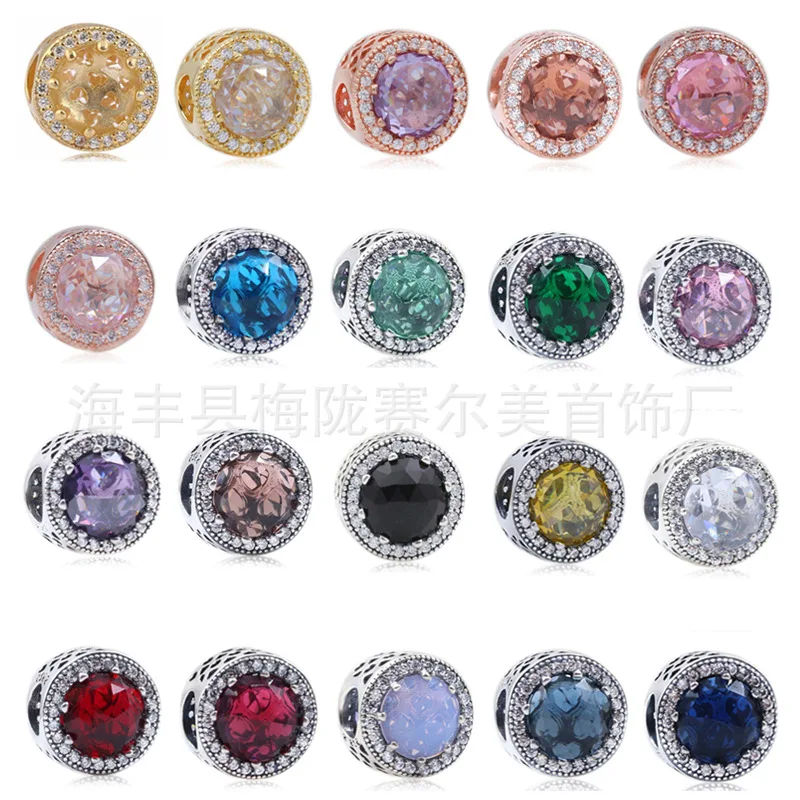 

_ Серебряная сковорода домашний кошачий глаз полые любовные веревки украшения нитки бусины Дора-стиль опционально продаются DIY бусины