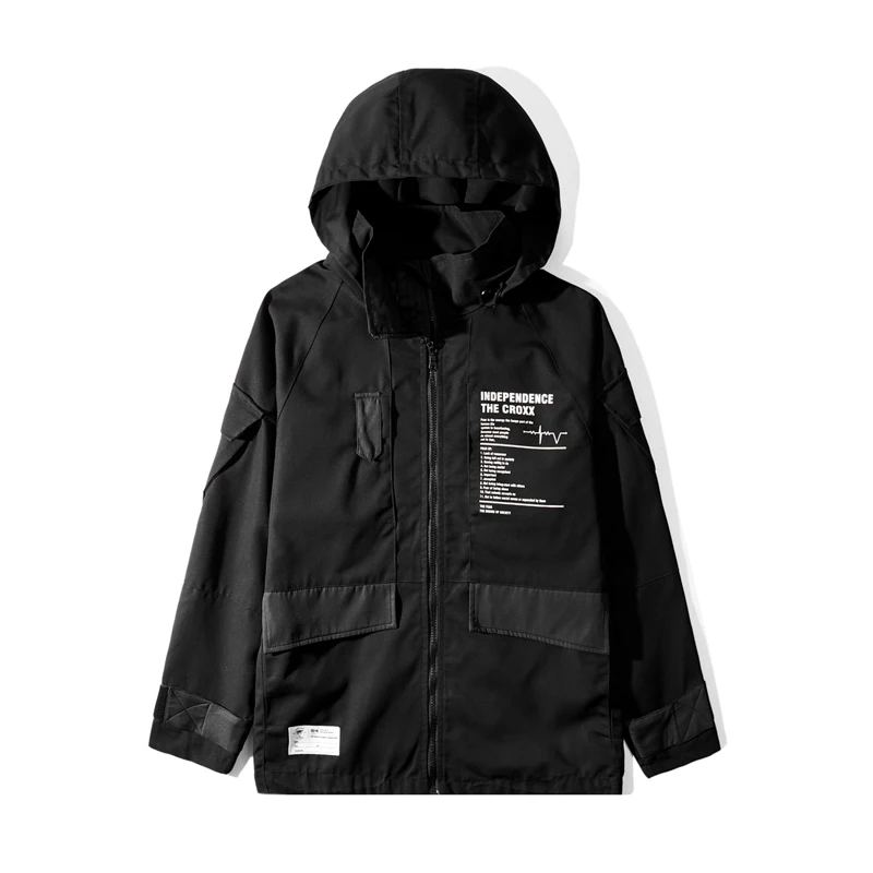 

MMJ 2020 spring new men's bomber zipper jacket men's casual street style hip hop loose pilot coat men's clothing