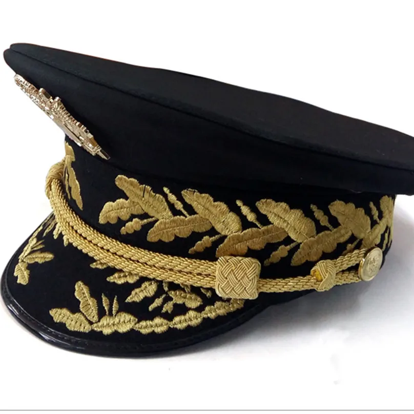 

Hats American Visor Officer Army Men Military Land Cap With The Eagle Emblem For Halloween Christmas Gift
