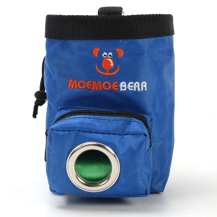 Сумка для собак и щенков синяя сумка прогулок с едой лакомством тренировочная