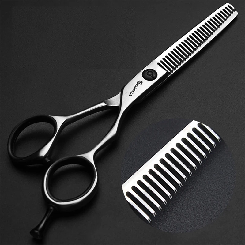 

Sharonds professional hairdressing scissors 5.5 & 7 inch thinning scissors hair stylist special haircut scissors suit frosted