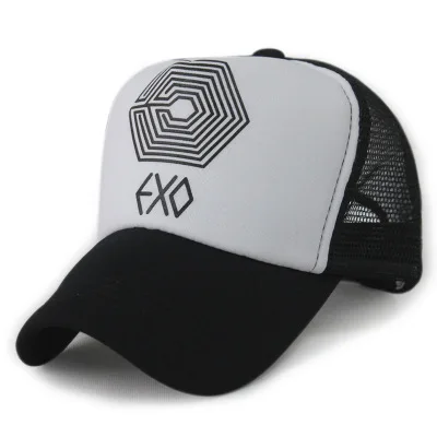 Взрослых Trucker Кепки Для мужчин и Для женщин хип-хоп панк-рок Snapback Шапки мужские летние Зонт Mesh Бейсбол шляпа 20 Цвета - Цвет: A74