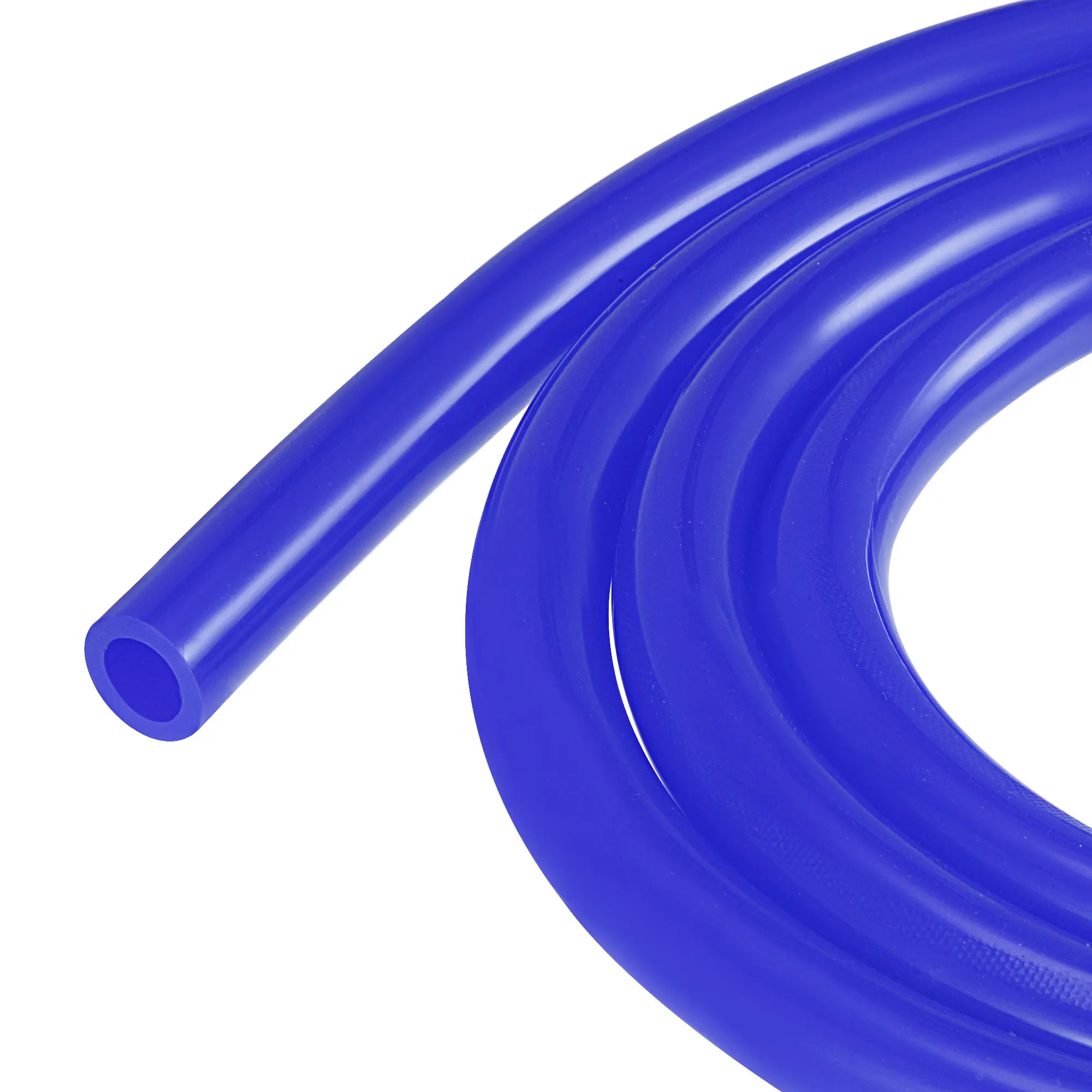 

Uxcell Vacuum Silicone Tubing Hose 1/2" ID 1/8" Wall Thick 5ft Blue High Temperature for Engine