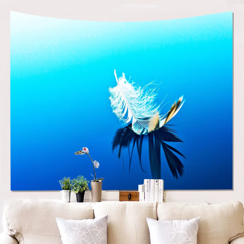 Zeegle Colourful Tapestry Beach Towel Wall Hanging Art Carpet Office Decor Psychedelic Decorative Tapestries | Дом и сад