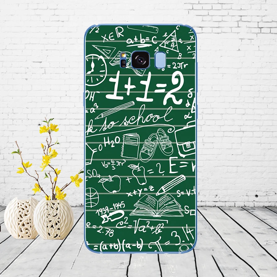150DD математическое уравнение физическая формула Прозрачный чехол для Samsung Galaxy S6 S7
