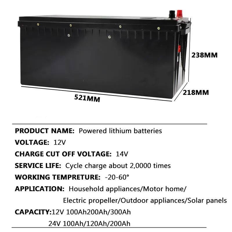 Аккумулятор лто pack 12V 180Ah 200Ah литий титанатный аккумулятор 2 4 v элементы для