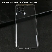 all inclusive camera lens phone protection cover crystal transparent waterproof dot pattern tpu soft case for oppo find x3 pro