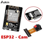 Aokin ESP32 Cam ESP32-Cam Wi-Fi Bluetooth ESP32 модуль камеры макетная плата с OV2640 модуль камеры для Arduino