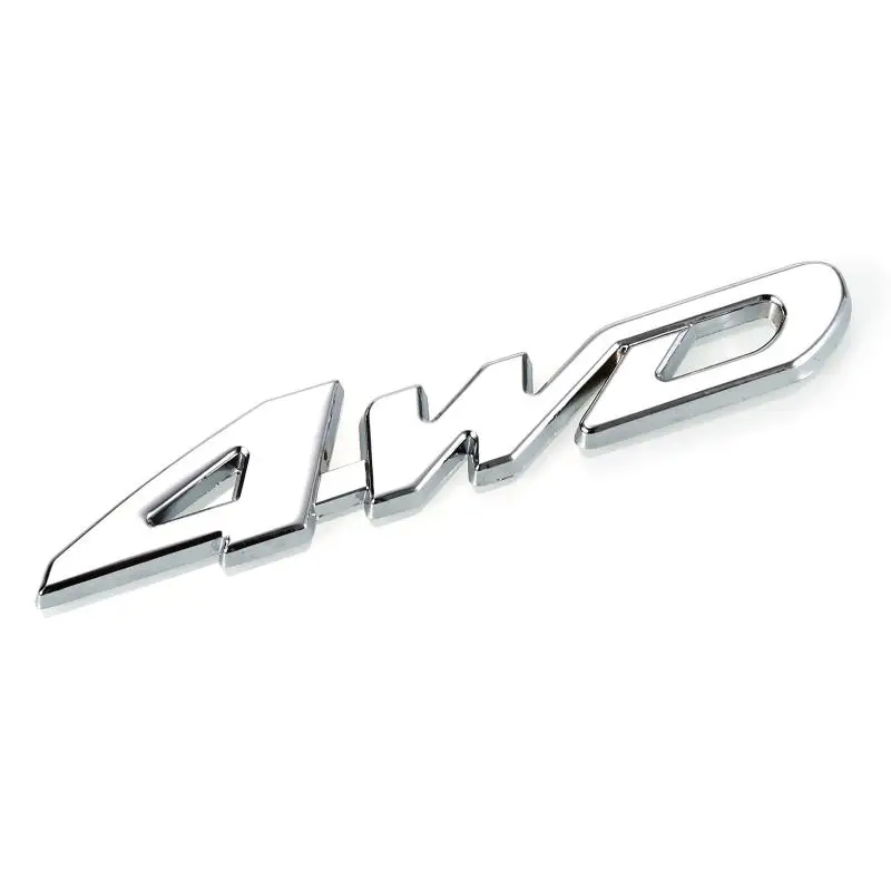 4X4 значок наклейки 3D автомобиль металлическая наклейка 4WD эмблема автомобиля для