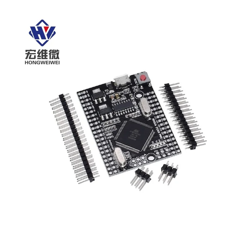 

MEGA 2560 PRO MINI 5V (Embed) Development Board Embed CH340G / ATMEGA2560-16AU Chip with Male Pinheaders Compatible for Arduino