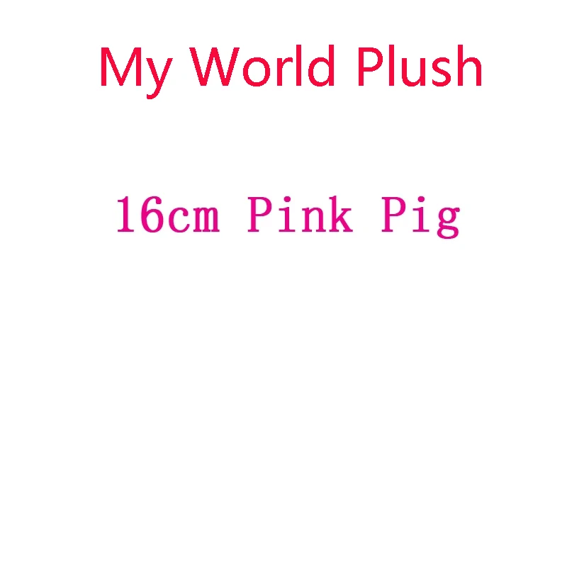

MC Pink Pig Plush Toys 16cm Game MC Baby Pig Plush Toy Doll Soft Stuffed Animals Toys Brinquedos for Children Kids Gifts