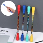 1 шт. Вращающаяся ручка, вращающаяся игровая Шариковая ручка для детей, студентов, подарок, игрушка, школьные принадлежности, милые канцелярские принадлежности