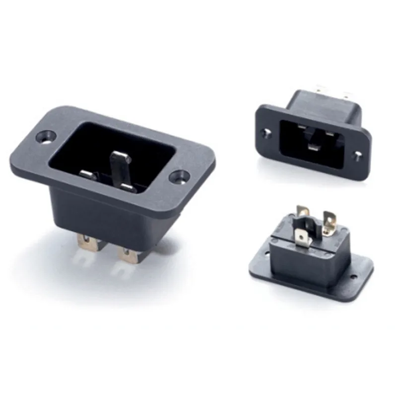 AC 250V 16A IEC 320 C19 C20 Panel Mount Plug Connector Socket | Electrical & Plugs Adaptors