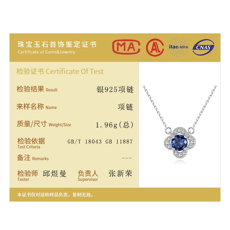 

AGLOVER 925 Sterling Silver Flower Pendant Necklace Ladies Fine Cubic Zircon Long Chain Necklace 2019 New Fashion Jewelry Gift