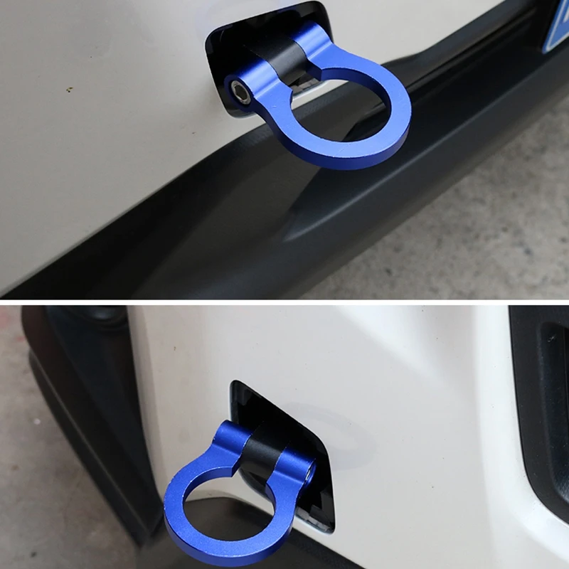 

Car Circular Trailer Tow Hook Ring Eye Towing Front Rear Aluminum for Subaru Forester for Impreza EP