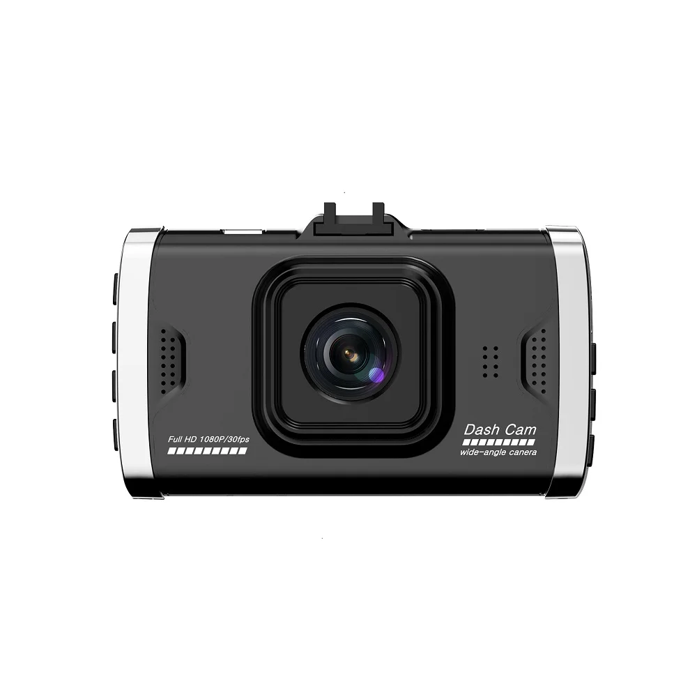 Full HD 1080P Автомобильный видеорегистратор с двумя объективами 3 дюймовый IPS