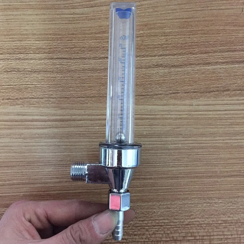 7mm Argon Flow Meter 1/4PT 0.35 MPA Flow Meter CO2 Carbon Dioxide Pressure Reducer Regulator Valve Flowmeter