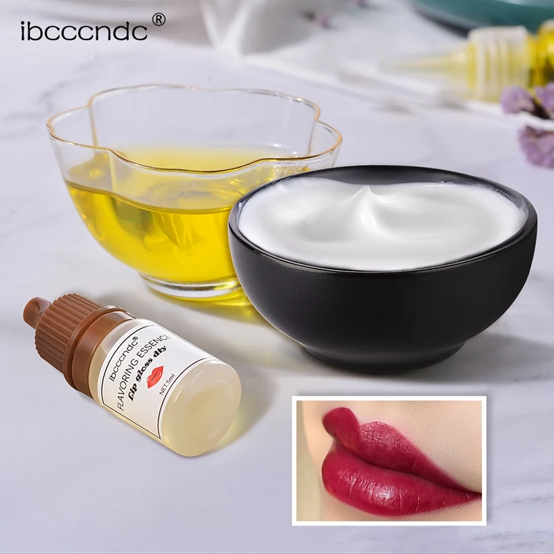 

DIY Lip Gloss Base Set Matte Moisturizer Handmade Lipstick Material Organic Lip Makeup Primer