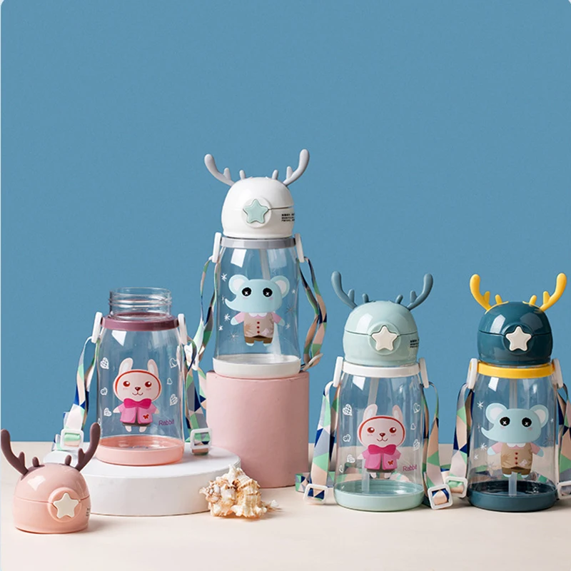 Милая кружка для питья летняя детская бутылка воды школы Мультяшные чашки с