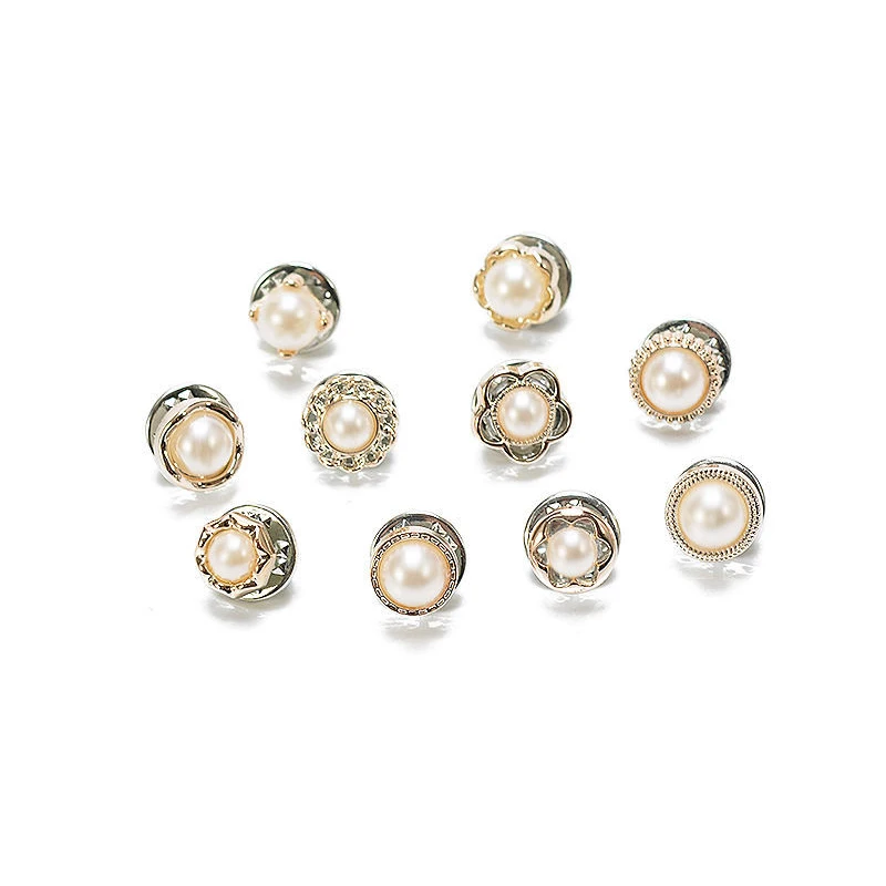 Transparent Gem Color Brooch Female Fashion Korean Jewelry Simple Clothes Fixed Small Buttons Scarf Bag Hat Pin Buckle Brooches |