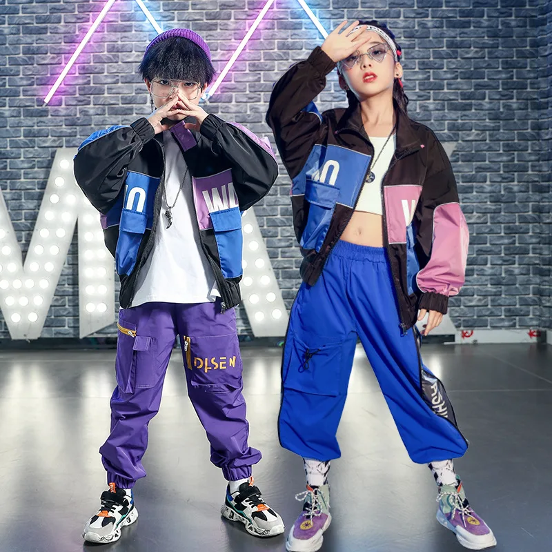 Костюм джазового хип хопа в Корейском стиле для сценического соревнования