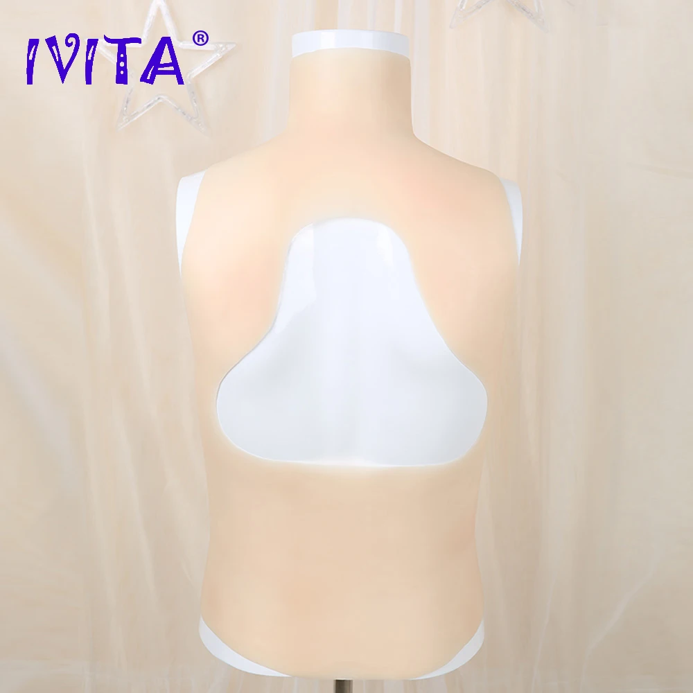 Реалистичная искусственная силиконовая грудь IVITA поддельные груди мода для