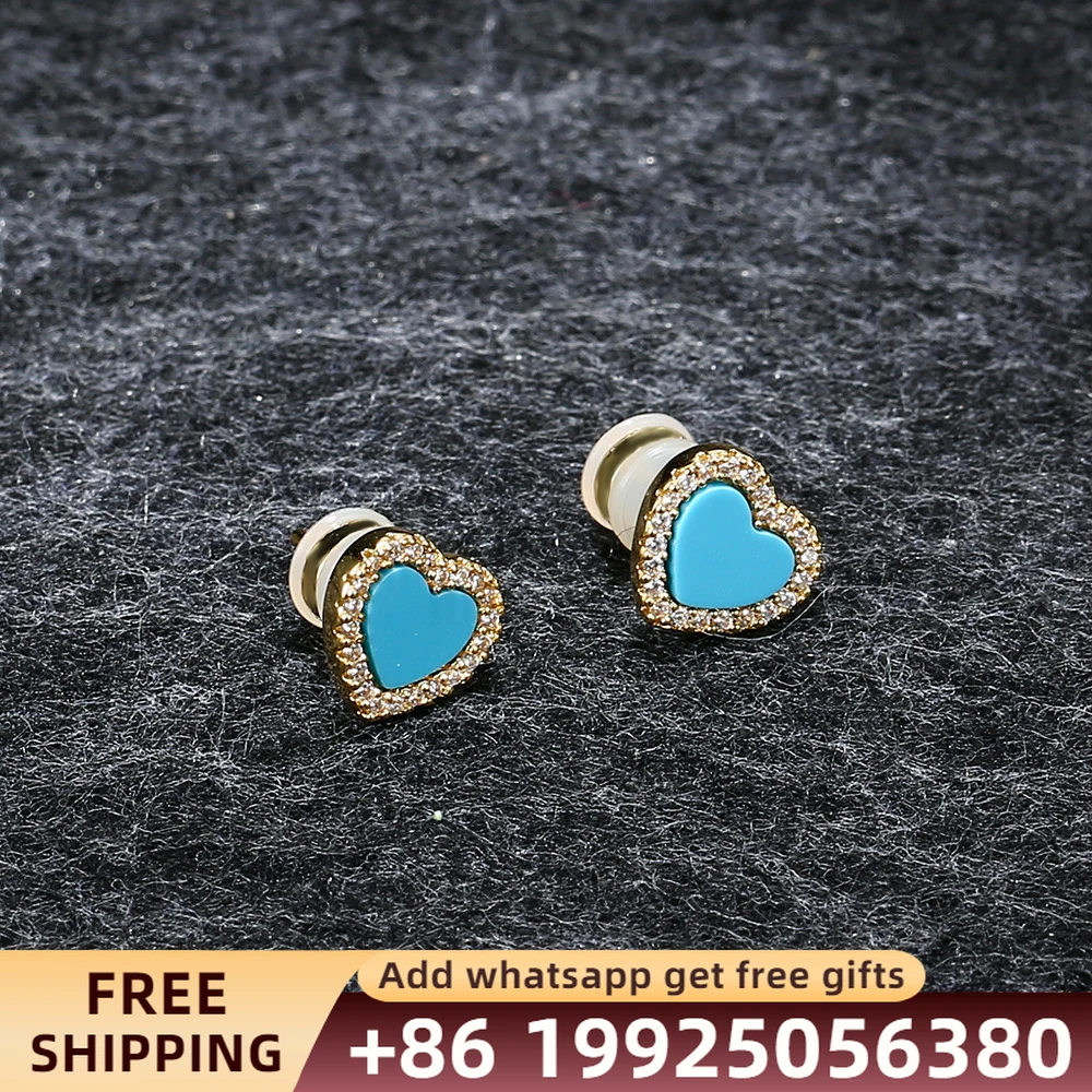

Серьги в форме сердца, серебро 925 пробы
