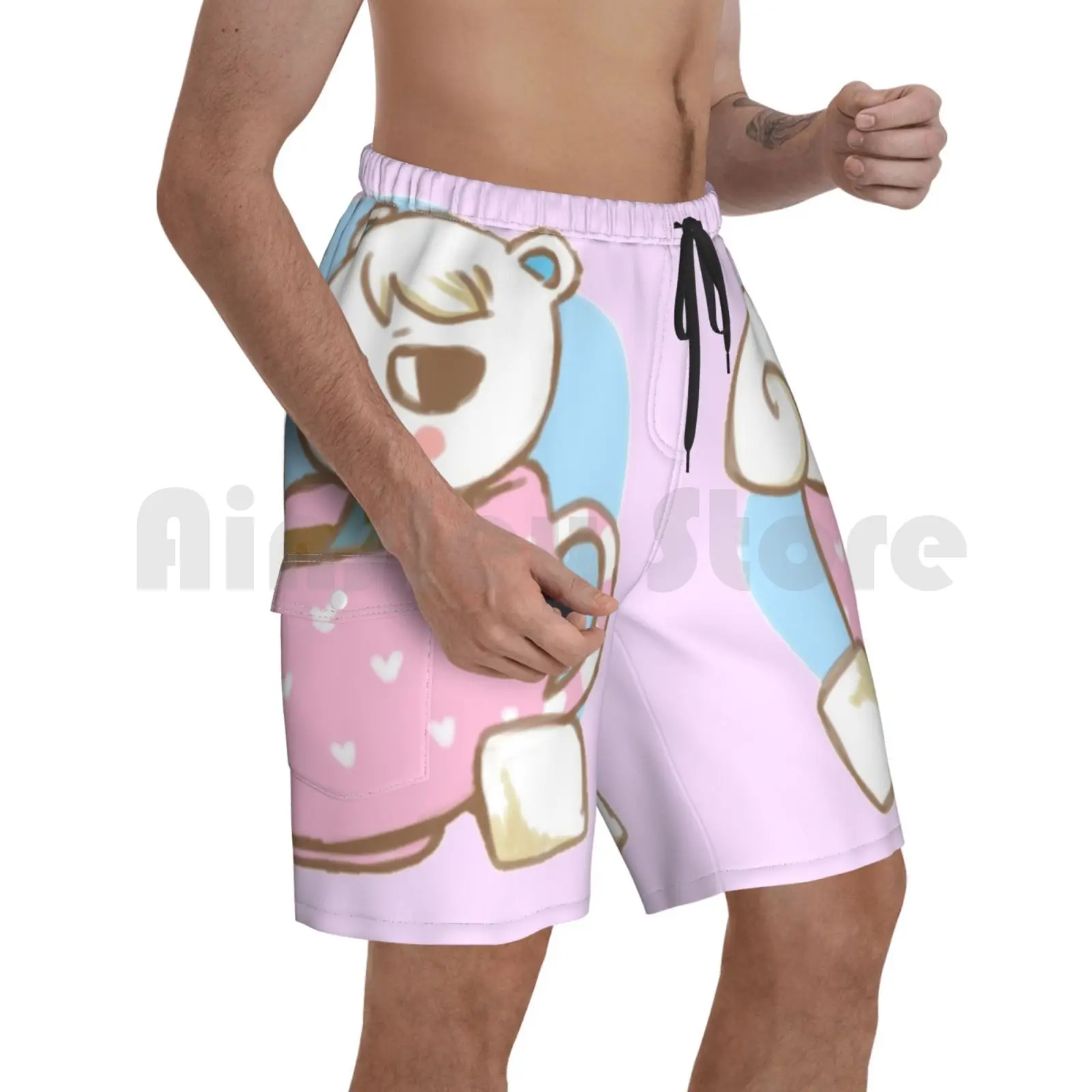 

Пляжные шорты, животные, Маршал, животные, животные, новый лист, новый лист, Gameboy Wii U