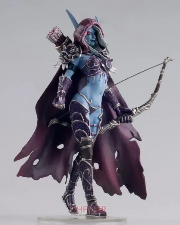 Wow World Of Warcraft Lady Sylvanas Windrunner фигурка игрушка кукла в подарок 15 см J074|Игровые фигурки