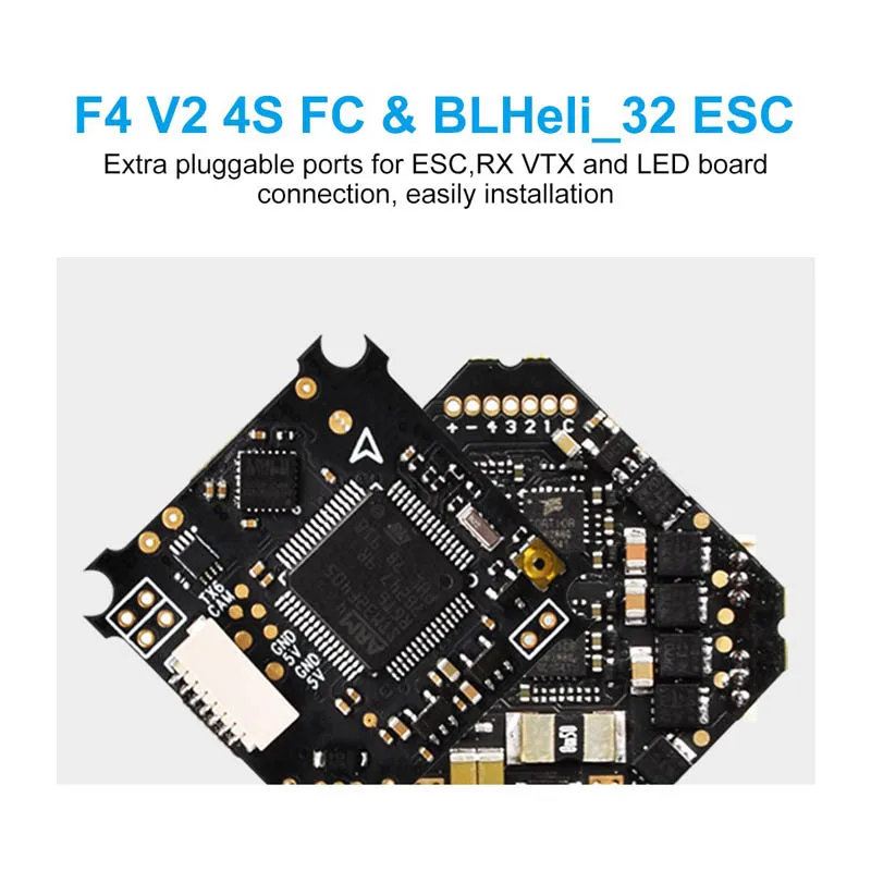 Beta85X Whoop Квадрокоптер 4S HD whoop DVR с 1105 6000KV двигатель 2S F4 FC BLHeli_32 ESC AXII антенна EMAX Avan " 4-х лезвия реквизит