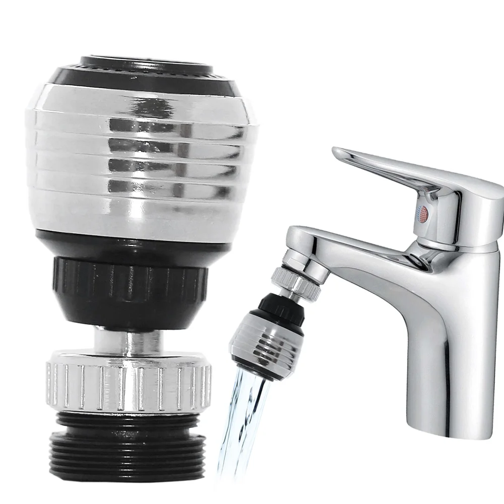 1 шт. водосберегающий кухонный кран 2 режима регулируемый на 360 градусов фильтр