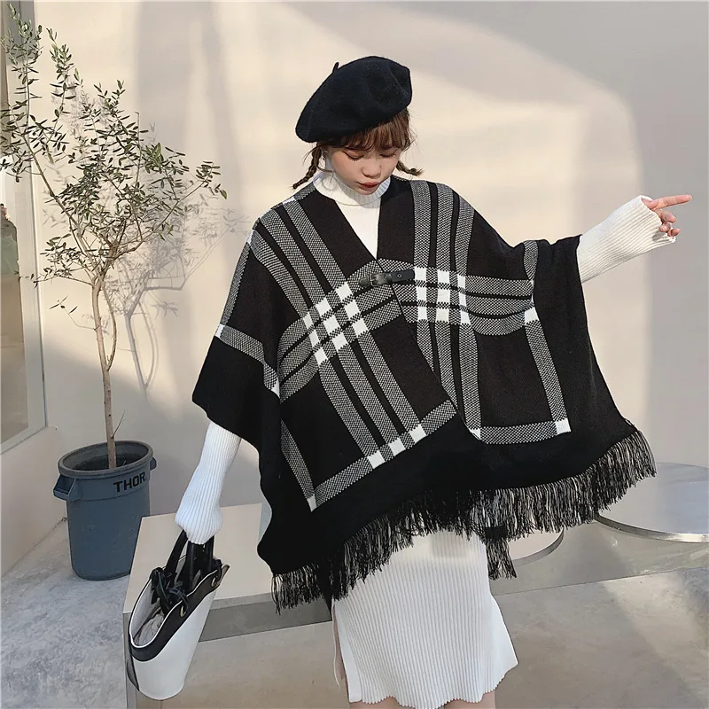 Свободный и модный свитер средней длины VANOVICH в корейском японском стиле