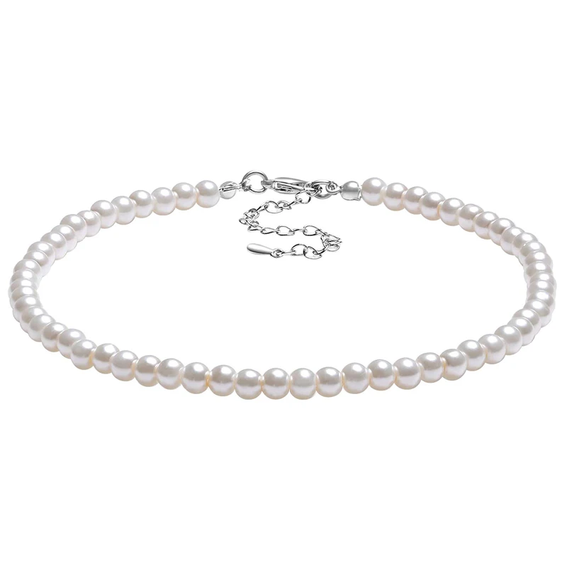 Колье чокер с имитацией жемчуга HOWAWAY круглые многожильные Чокеры 20 вечерние