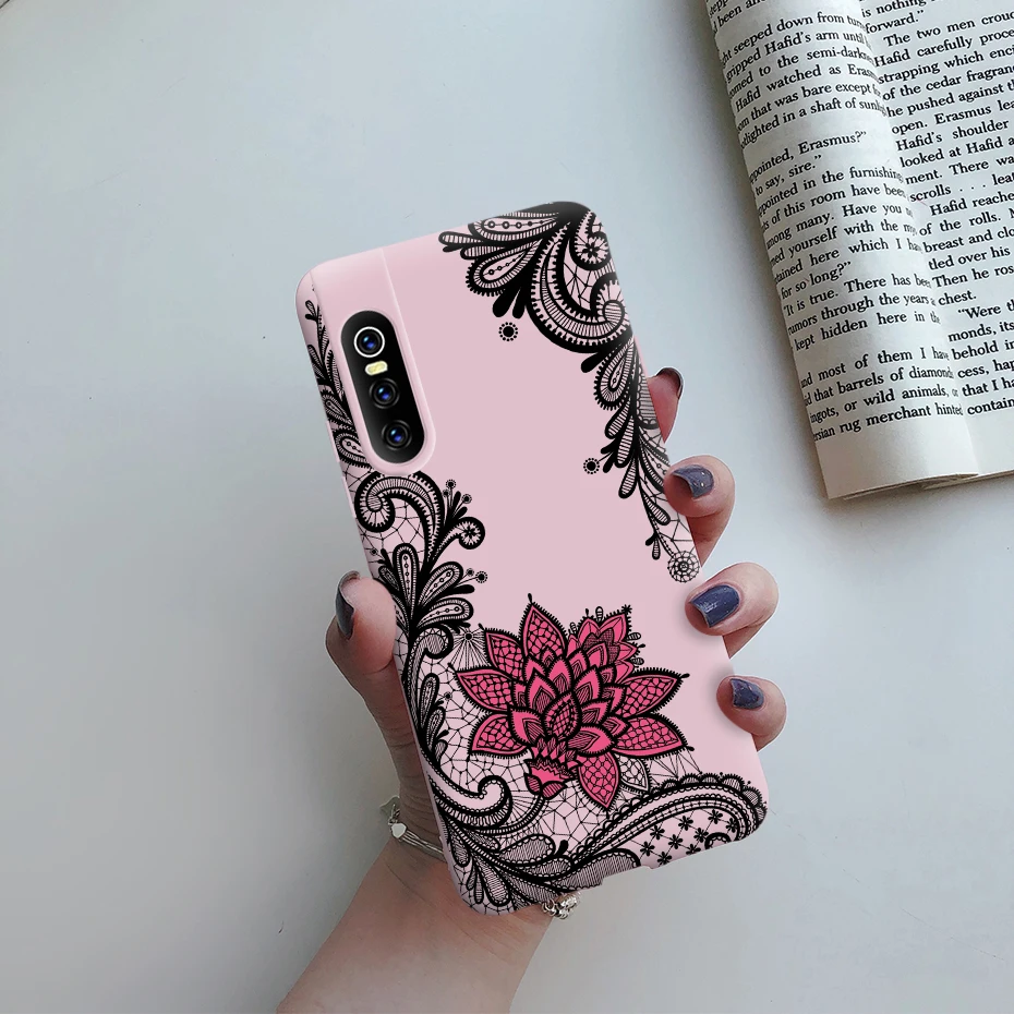 Чехол для VIVO V15 Pro V15Pro V 15 VIVOV15 Мягкий силиконовый чехол Карамельный цвет окрашены
