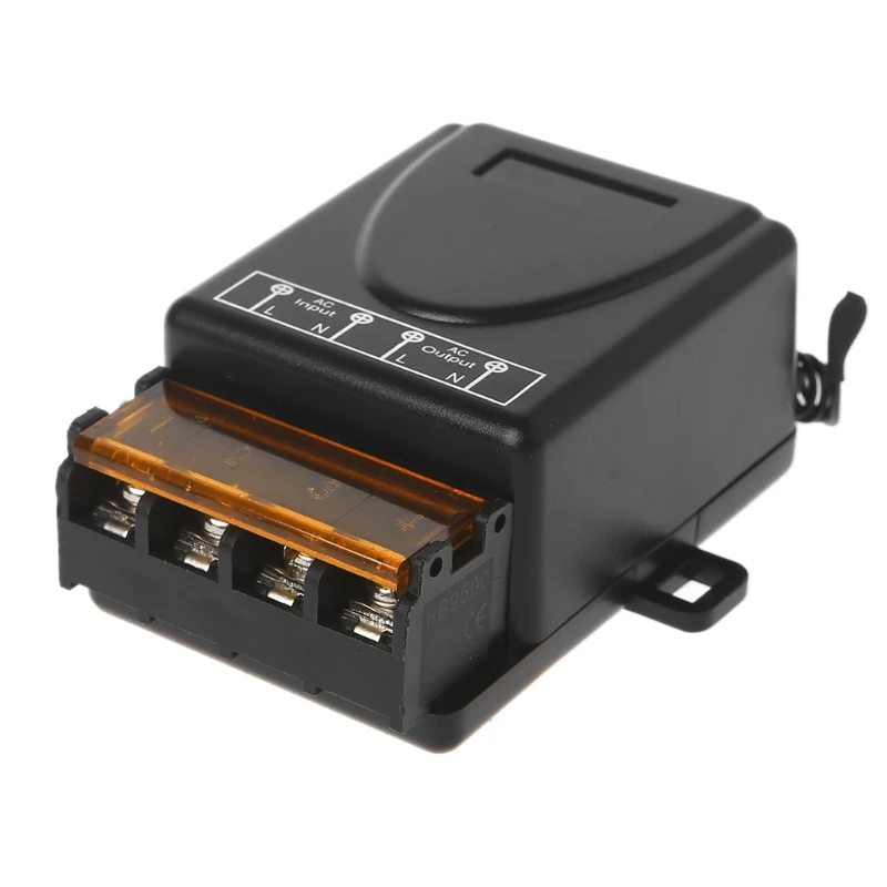 

Беспроводной РЧ пульт дистанционного управления Управление переключатель переменного тока 220 релейный ресивер с 2 канала 433 МГц