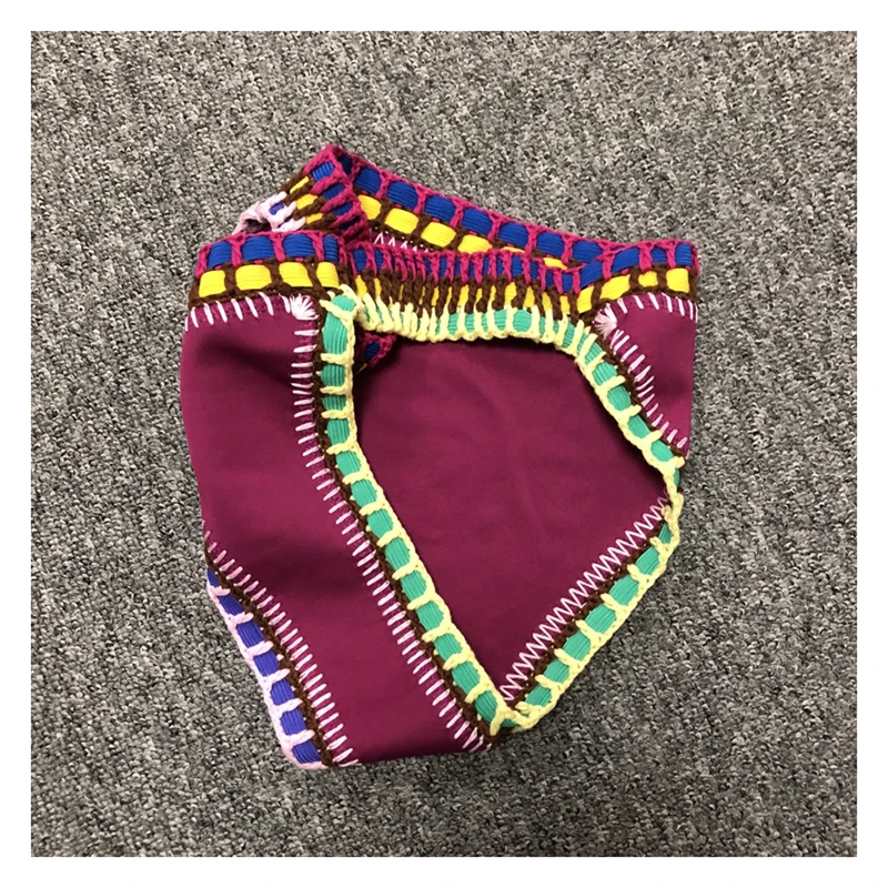 Женские сексуальные купальники с эластичным купальником ручной работы вязаные