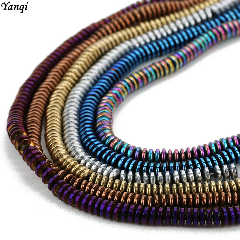 4 6 8MM Natural Hematite Beads for Jewelry Making, Loose Spacer Beads for Crafts image 5